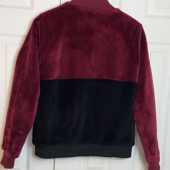 Adidas Originals Trefoil Cldro Colorblock Fleece Track Jacket Sz S - Picture 5 of 12